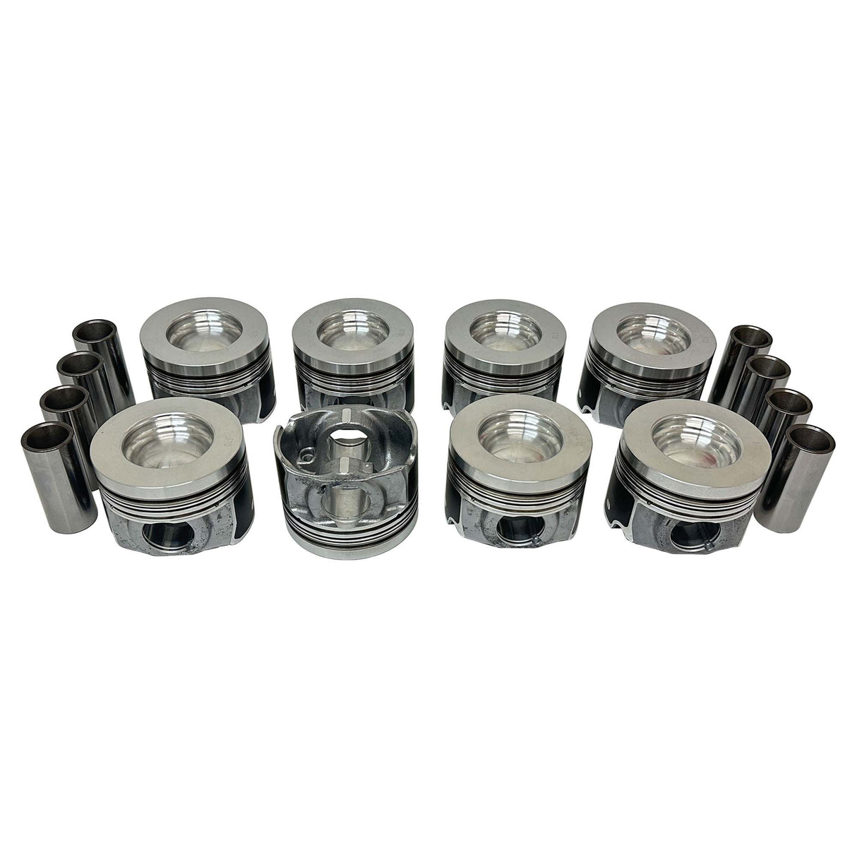Piston Set 2010-2016 Chevrolet,GMC 6.6L (Oversizes Available)