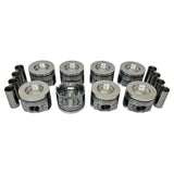 Piston Set 2010-2016 Chevrolet,GMC 6.6L (Oversizes Available)