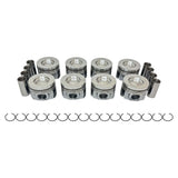Piston Set 2010-2016 Chevrolet,GMC 6.6L (Oversizes Available)