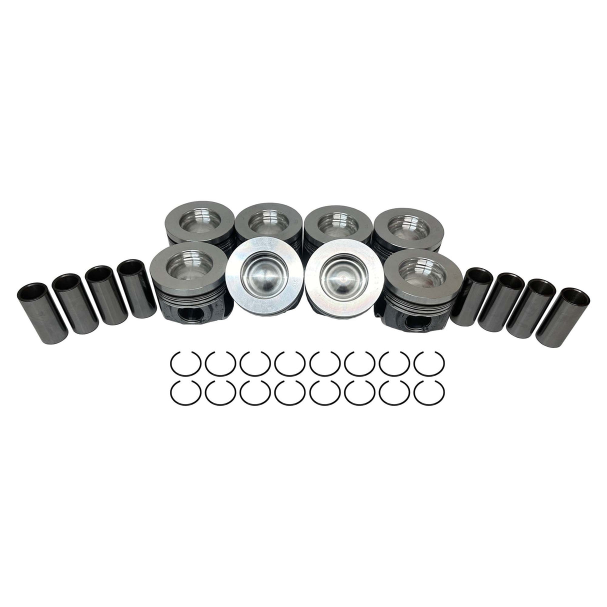 Piston Set 2010-2016 Chevrolet,GMC 6.6L (Oversizes Available)