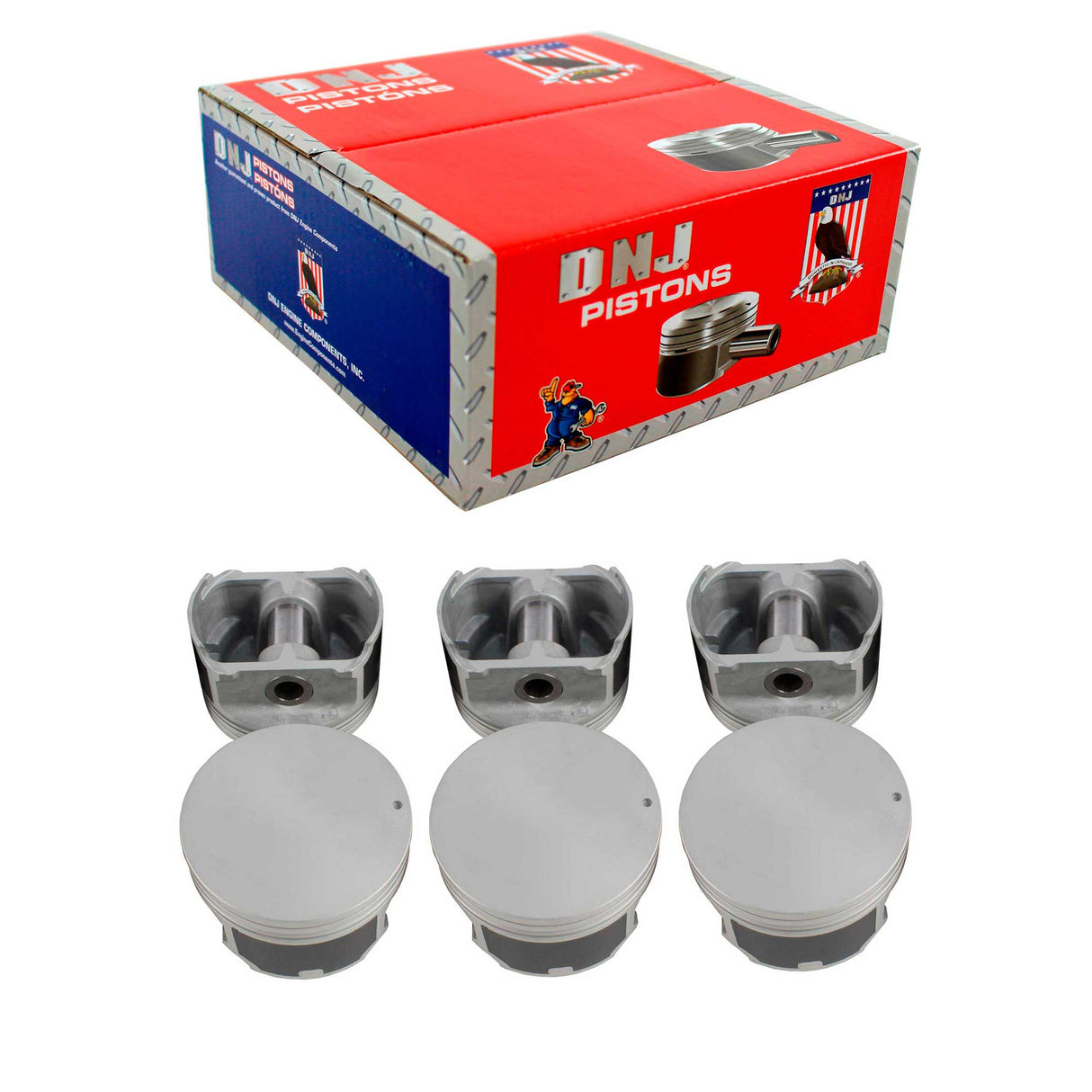 Piston Set 2005-2011 Ford,Land Rover,Mercury 4.0L (Oversizes Available)