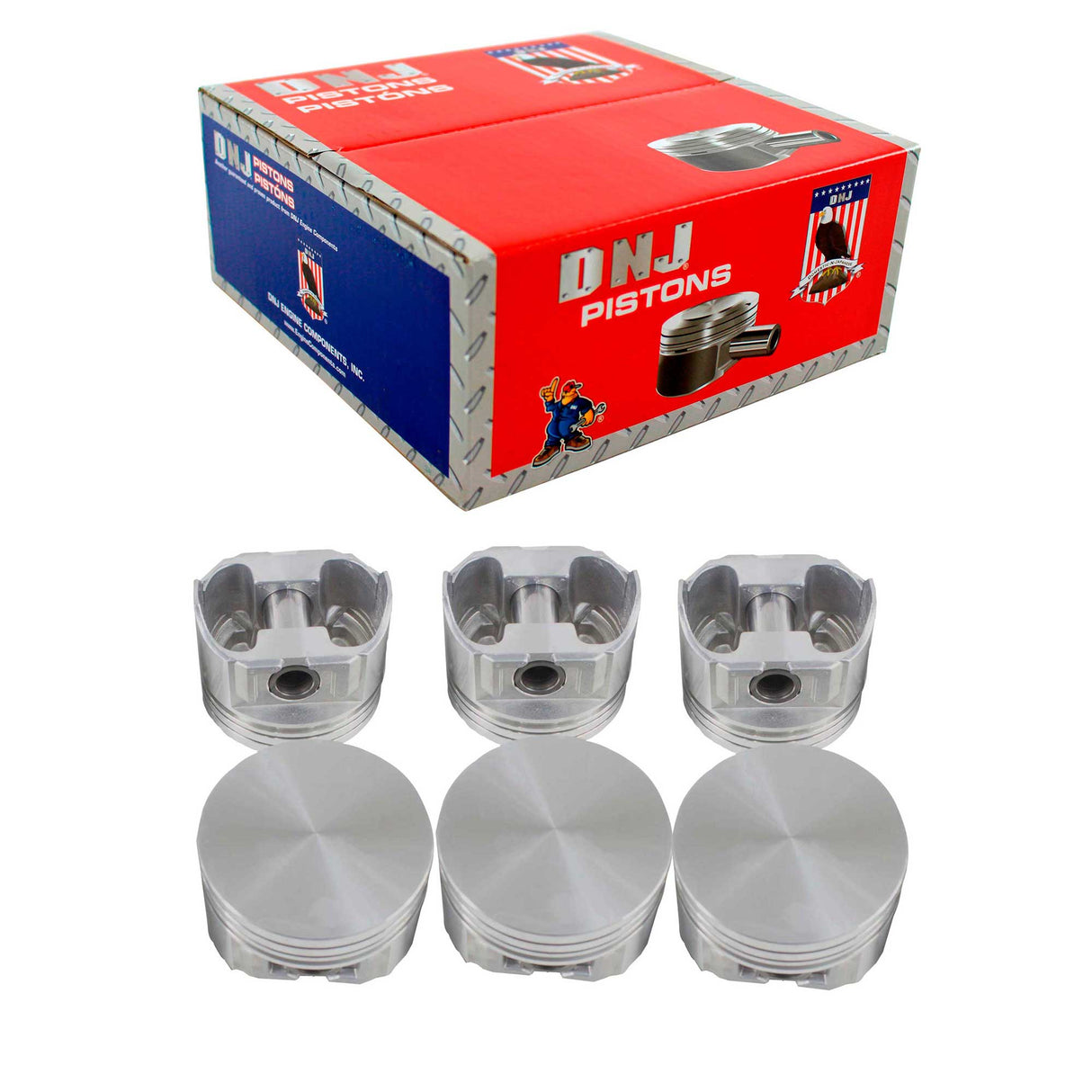 Piston Set 1991-2002 Ford,Mazda,Mercury 3.0L (Oversizes Available)
