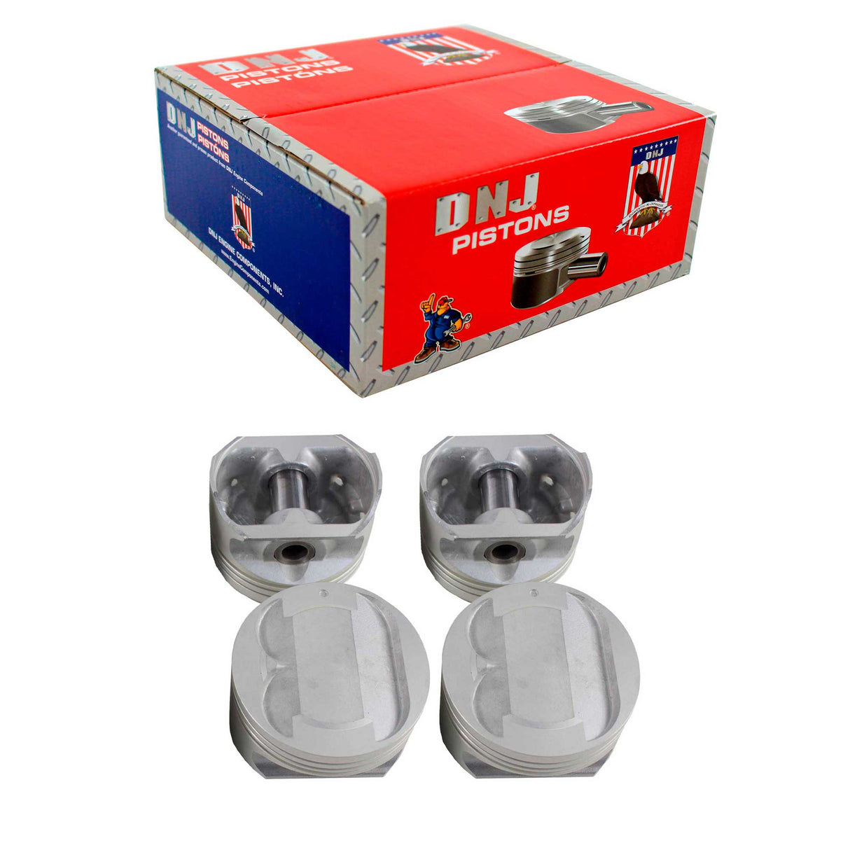 Piston Set 1995-1997 Ford,Mercury 2.0L (Oversizes Available)