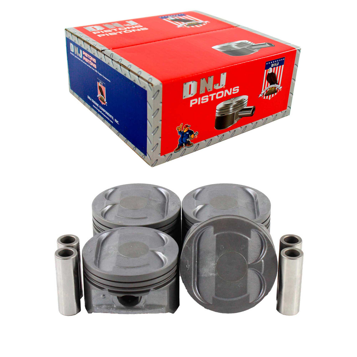 Piston Set 1998-2004 Ford,Mazda,Mercury 2.0L (Oversizes Available)