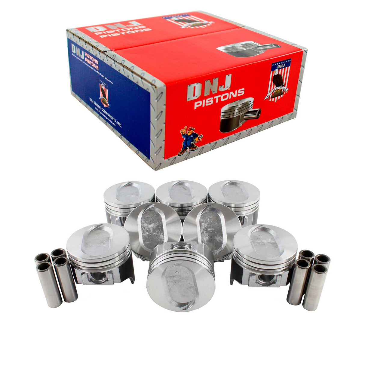 Piston Set (Oversizes Available) 1968-1987 Ford 7.5L