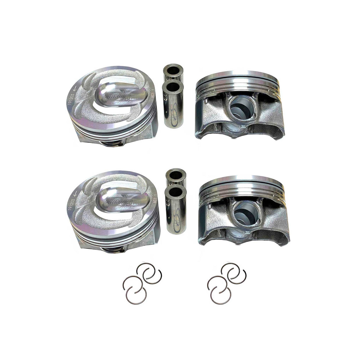 Piston Set 2012-2018 Ford,Lincoln 2.0L (Oversizes Available)