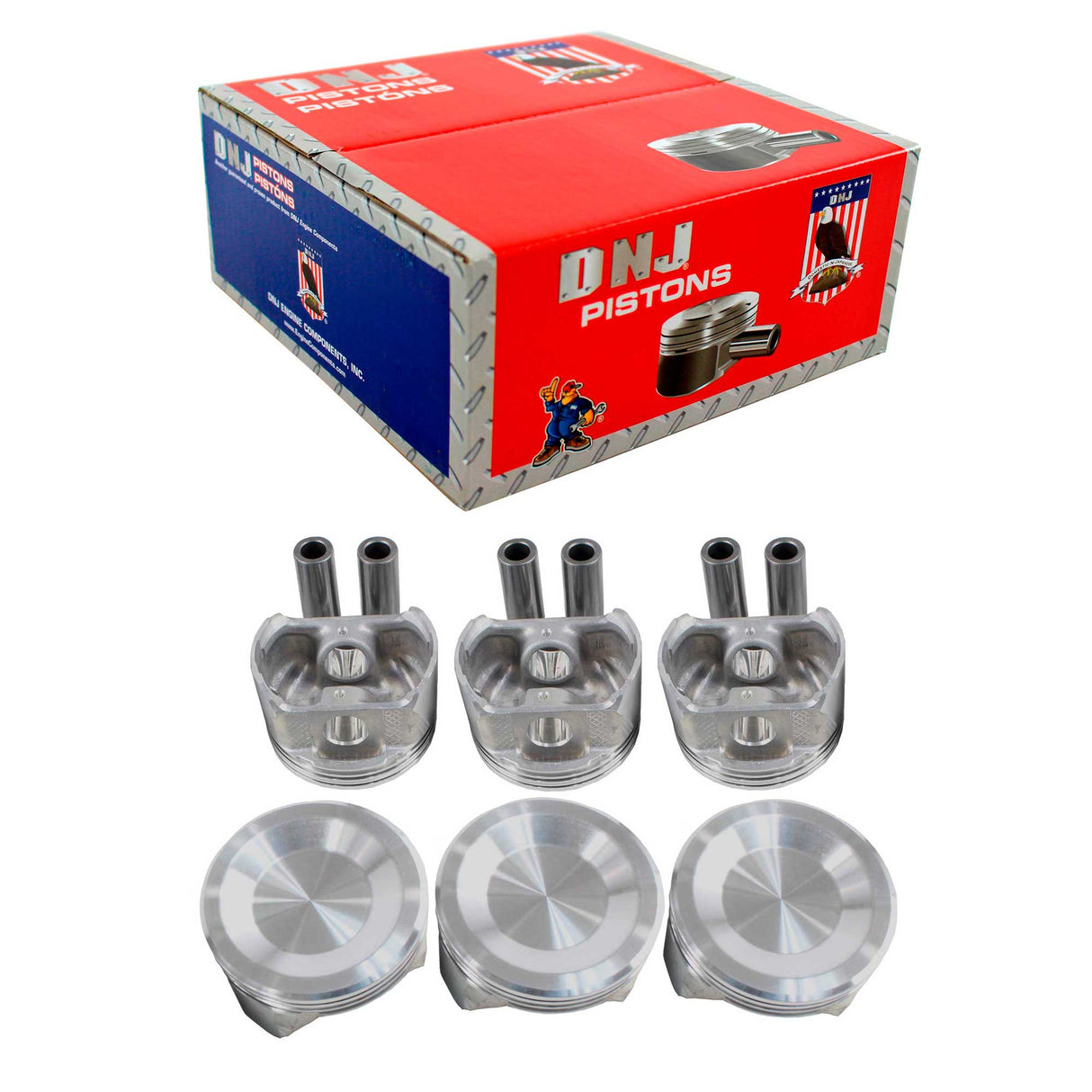 Piston Set 1995-2000 Ford,Mazda 4.0L (Oversizes Available)