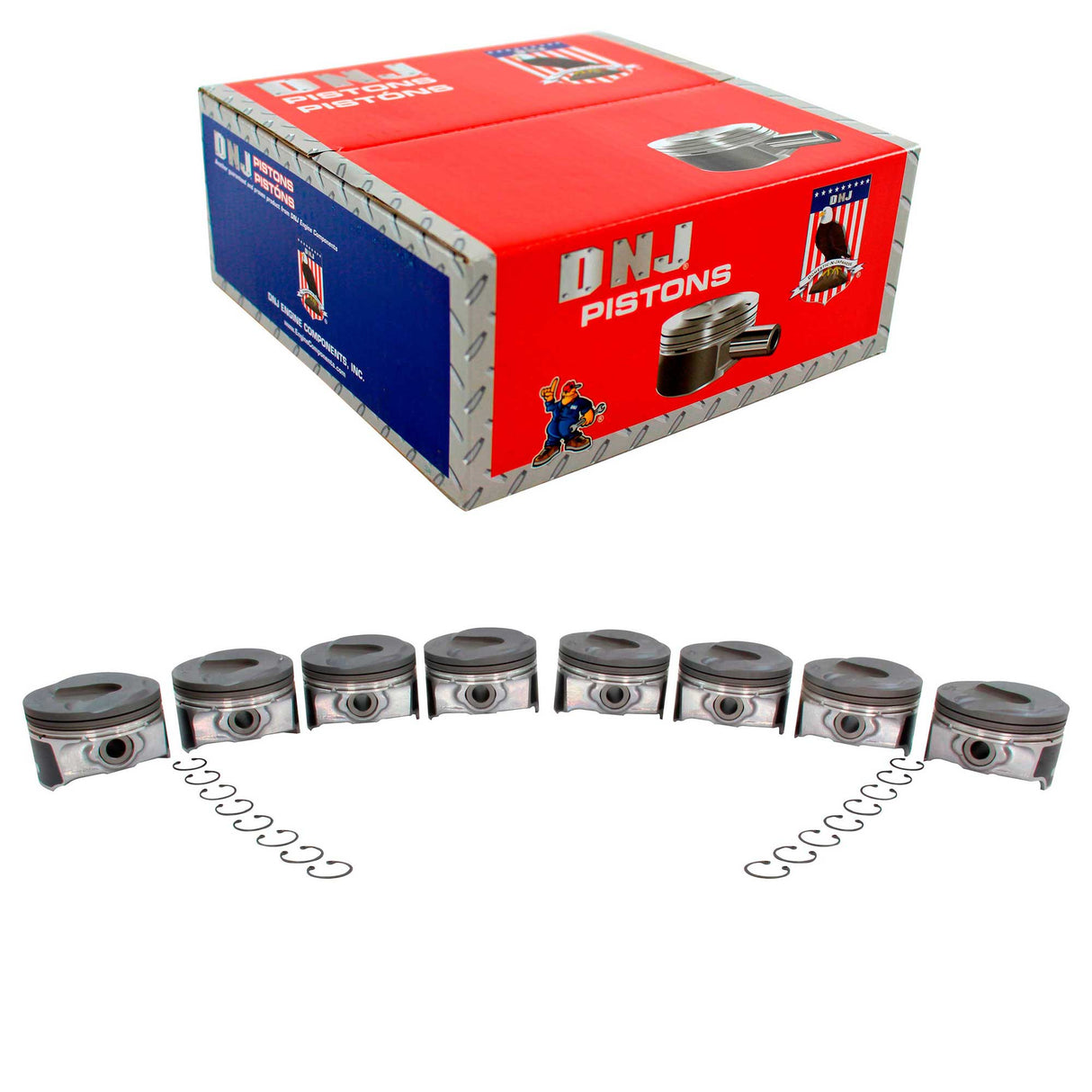 Piston Set 2014-2020 Chevrolet,GMC 5.3L (Oversizes Available)