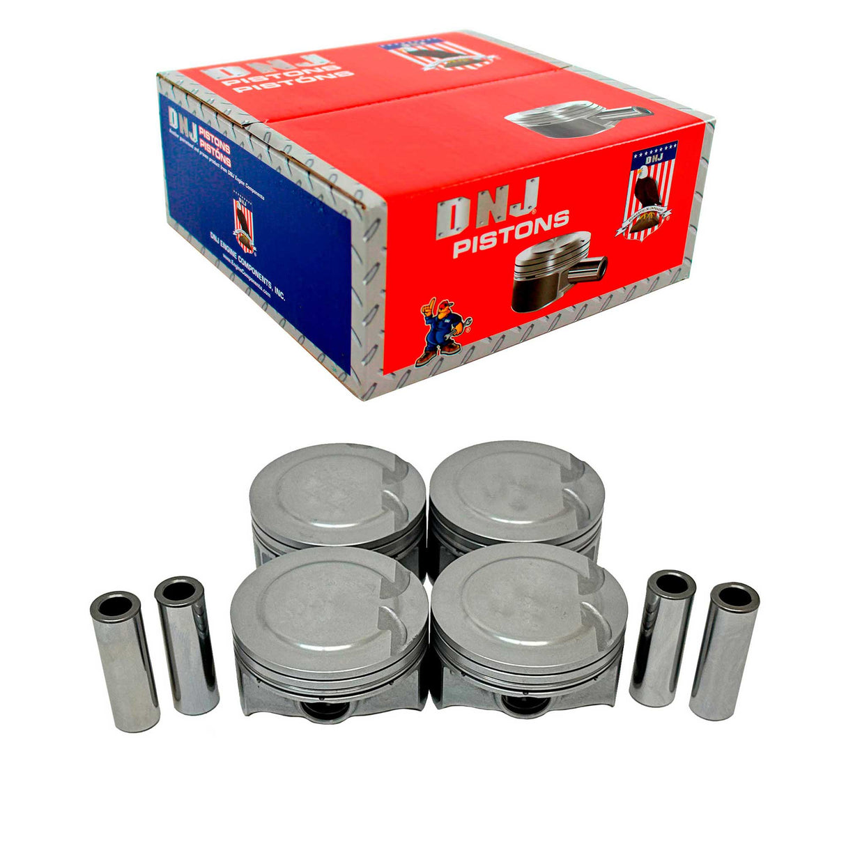 Piston Set 2013-2017 Ford 2.0L (Oversizes Available)