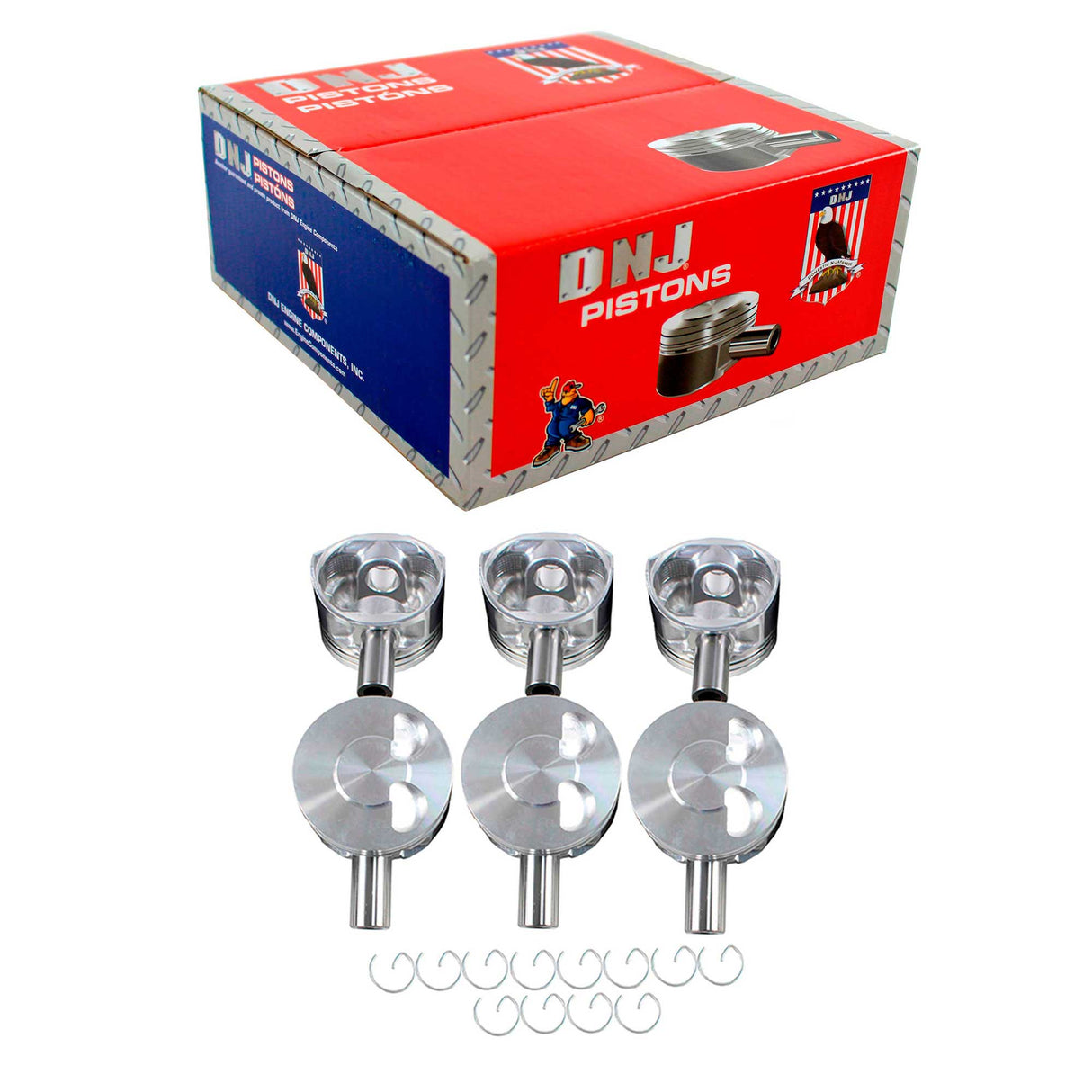 Piston Set (Oversizes Available) 1997-2002 Mazda 2.3L