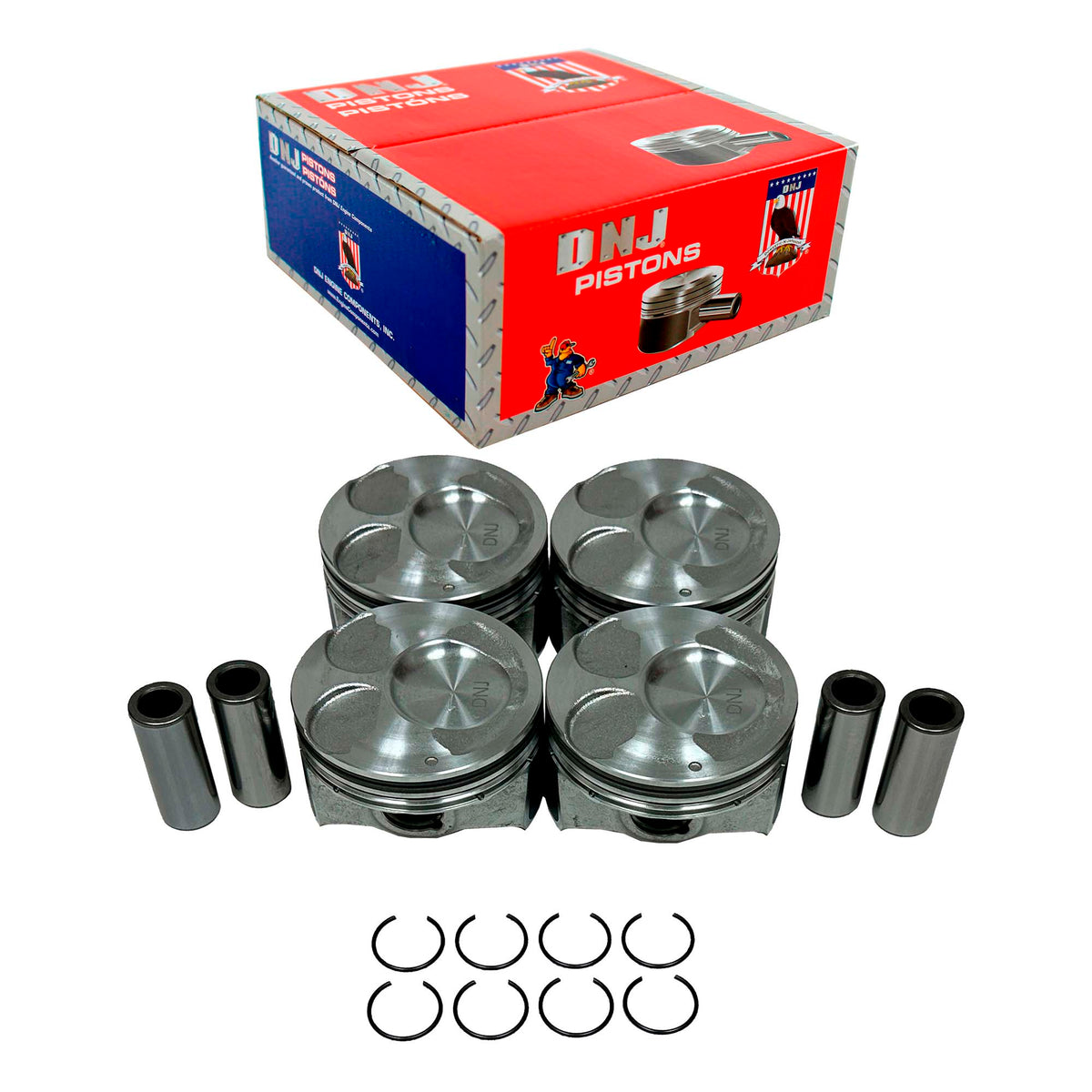 Standard size Complete Piston Set 2018-2021 Hyundai 2.0L
