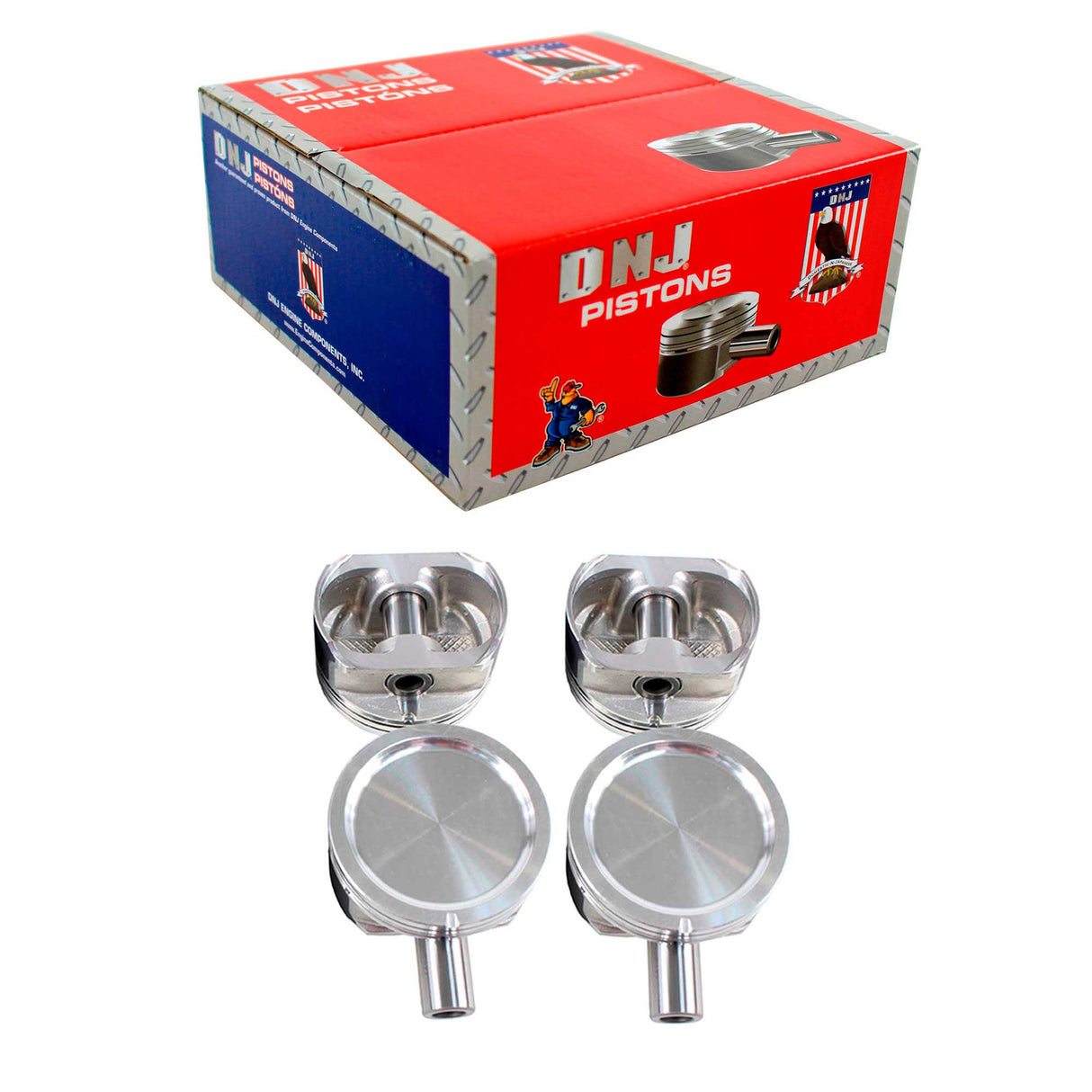 Piston Set 2001-2009 Ford,Mazda,Mercury 2.3L (Oversizes Available)
