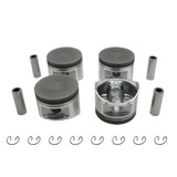 Piston Set 1989-1992 Nissan 2.4L (Oversizes Available)