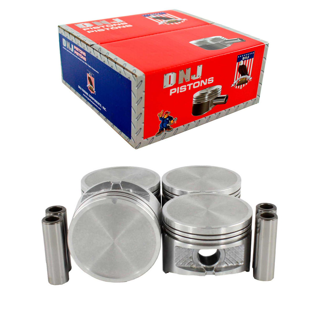 Piston Set 1990-1997 Nissan 2.4L (Oversizes Available)
