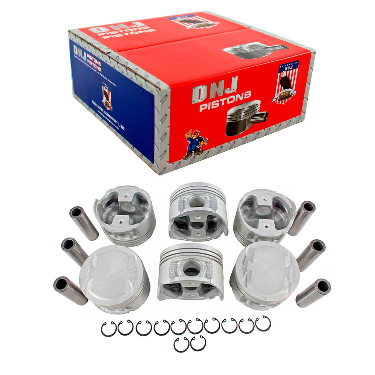 Piston Set 1990-1997 INFINITI,Nissan 3.0L (Oversizes Available)