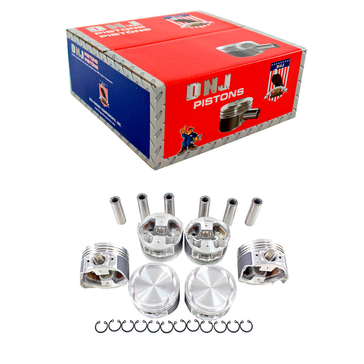 Piston Set 1990-1996 Nissan 3.0L (Oversizes Available)