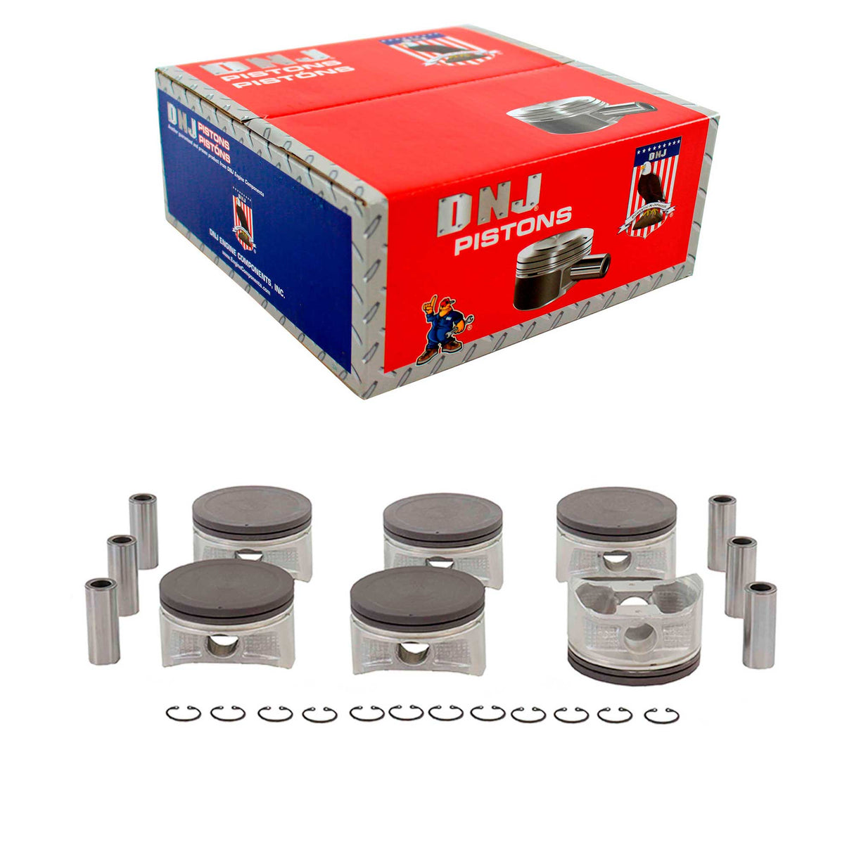 Piston Set 1995-1999 INFINITI,Nissan 3.0L (Oversizes Available)