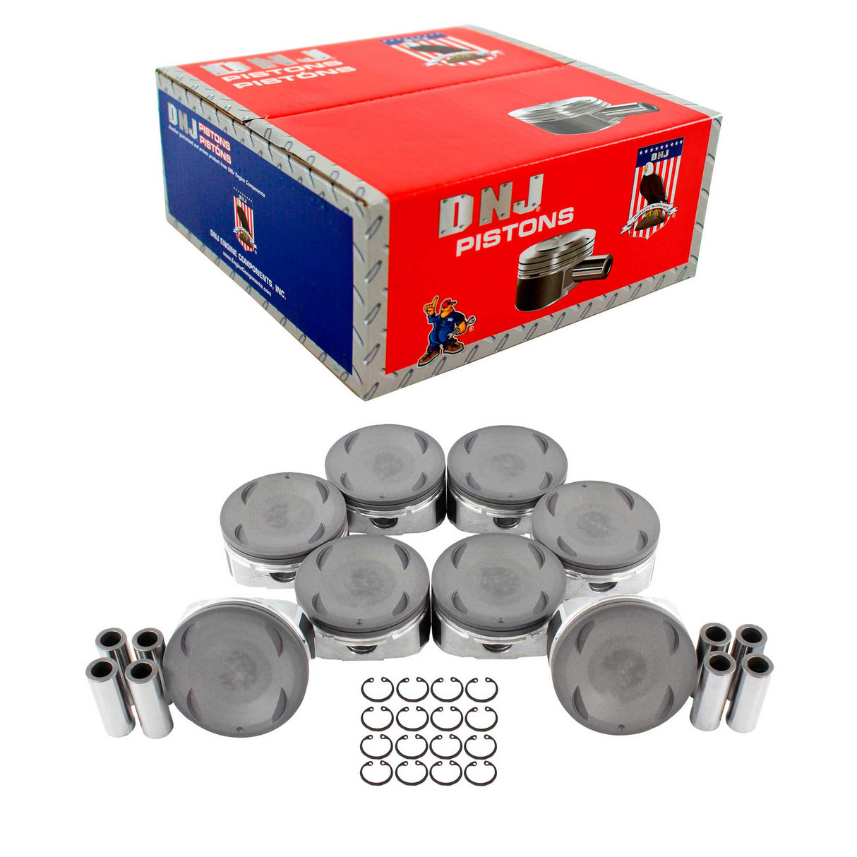 Standard size Complete Piston Set 2004-2017 INFINITI 5.6L (Oversizes Available)