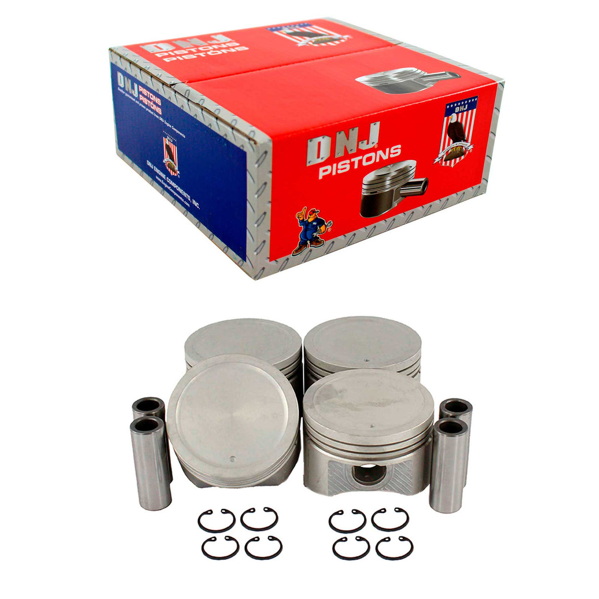 Piston Set 1991-1999 INFINITI,Nissan 2.0L (Oversizes Available)