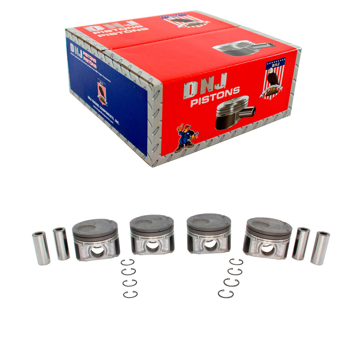 Piston Set 2011-2017 Nissan 1.6L (Oversizes Available)