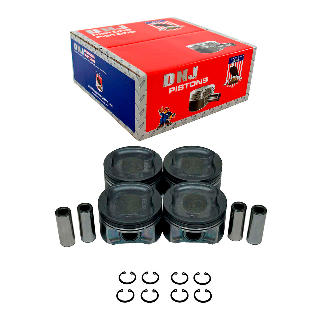 Standard size Complete Piston Set 2013-2021 Chevrolet Nissan 2.0L