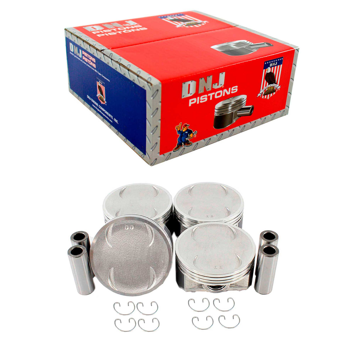 Piston Set 1999-2006 Saab,Subaru 2.5L (Oversizes Available)
