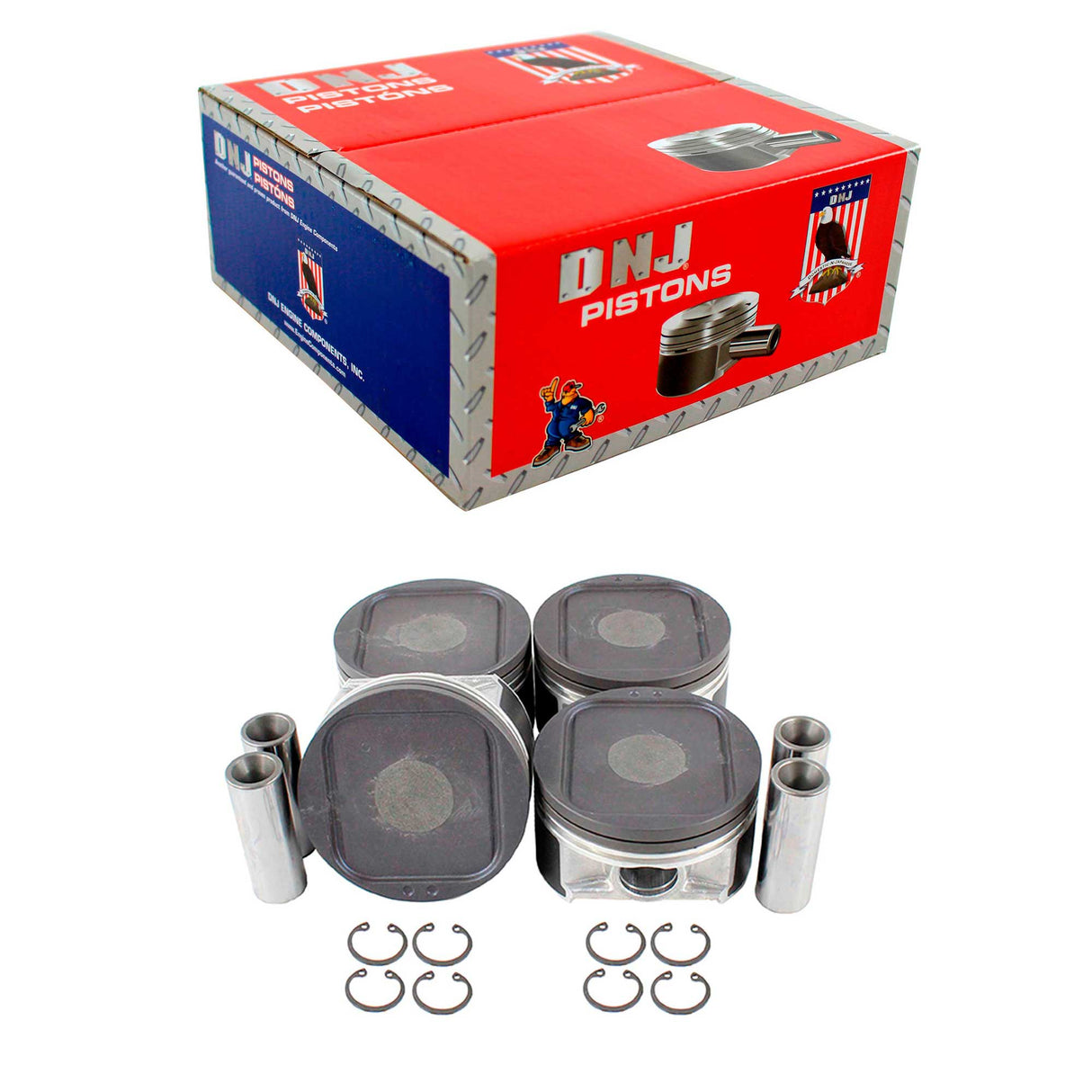 Piston Set (Oversizes Available) 2001-2004 Subaru 3.0L