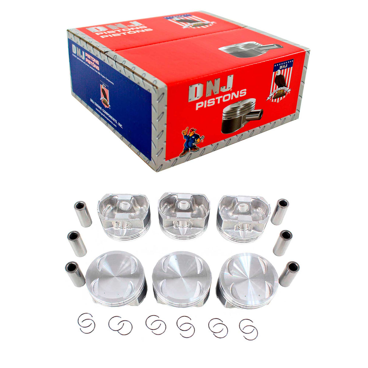 Piston Set 2008-2019 Subaru 3.6L (Oversizes Available)