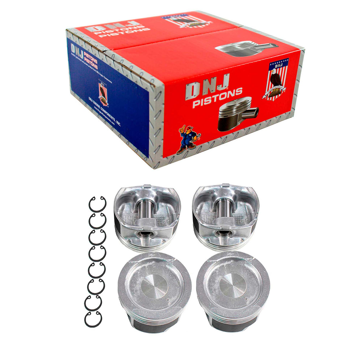 Piston Set (Oversizes Available) 1998-2001 Volkswagen 2.0L