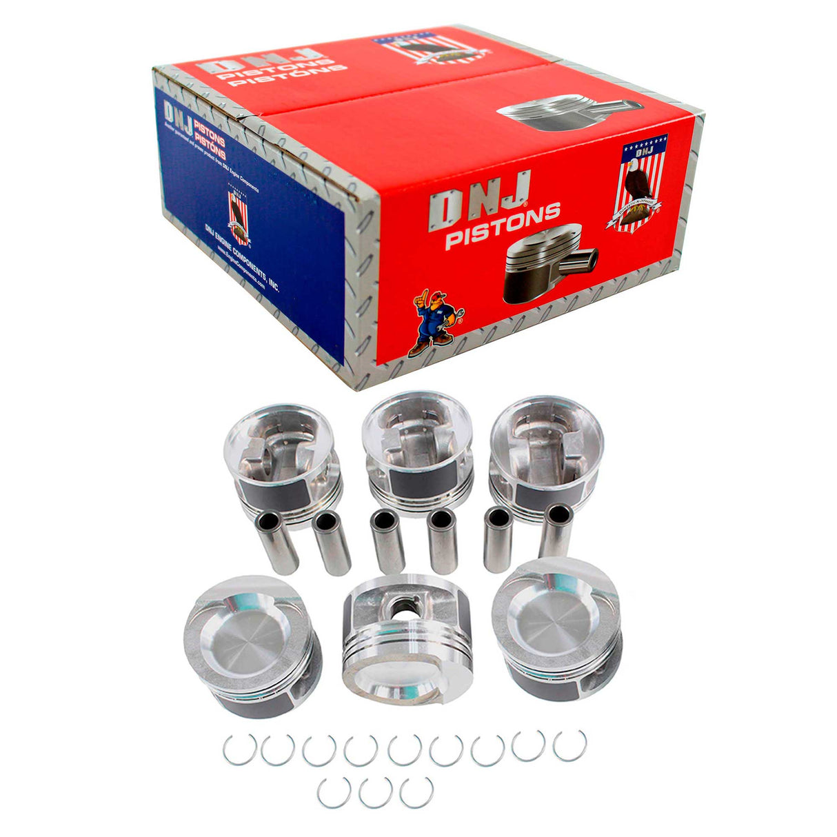 Piston Set 1992-2002 Volkswagen 2.8L (Oversizes Available)