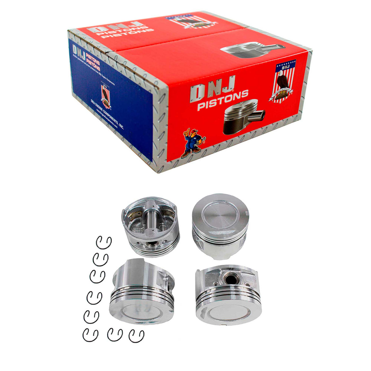 Piston Set 1985-1995 Toyota 2.4L (Oversizes Available)