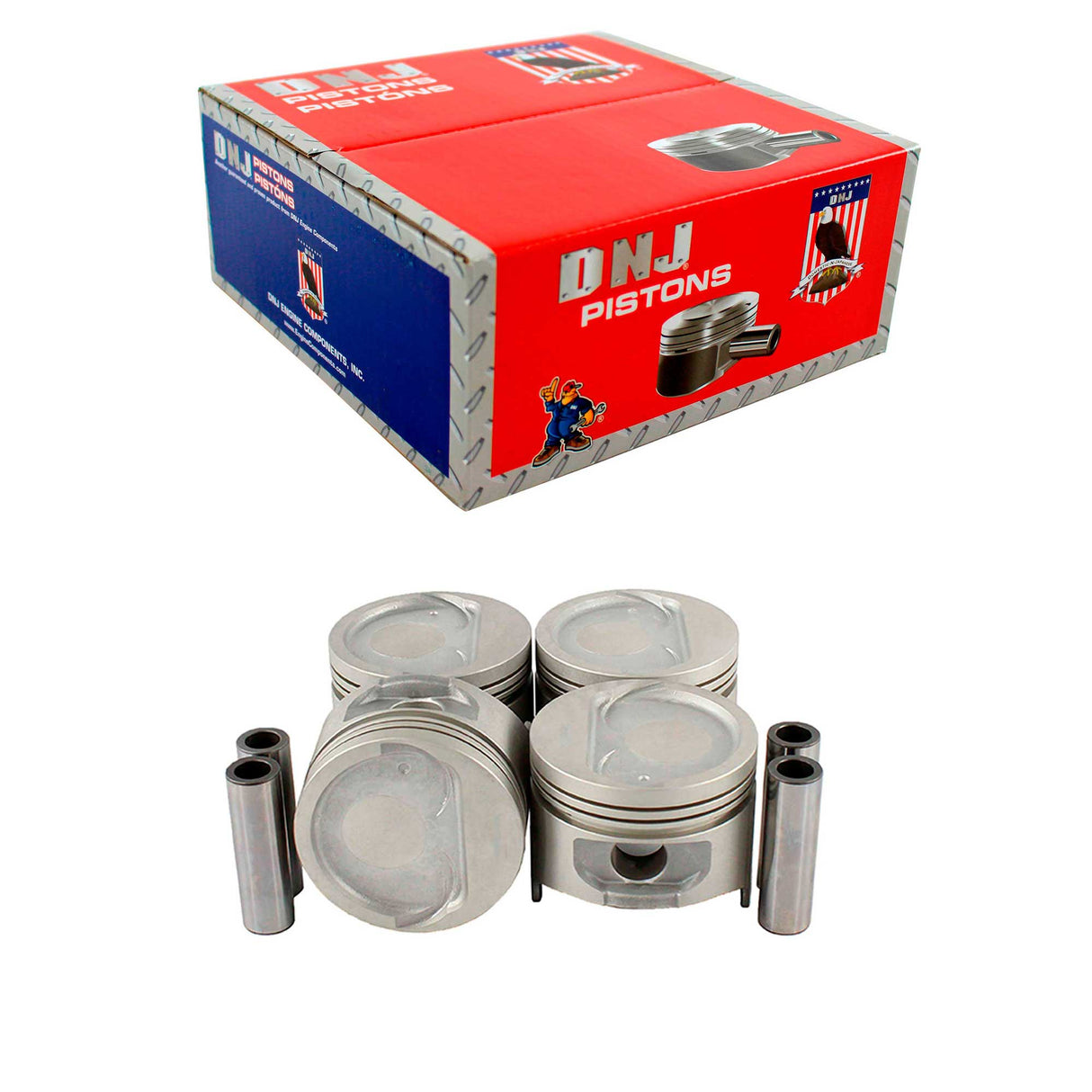 Piston Set 1983-1986 Toyota 2.0L (Oversizes Available)