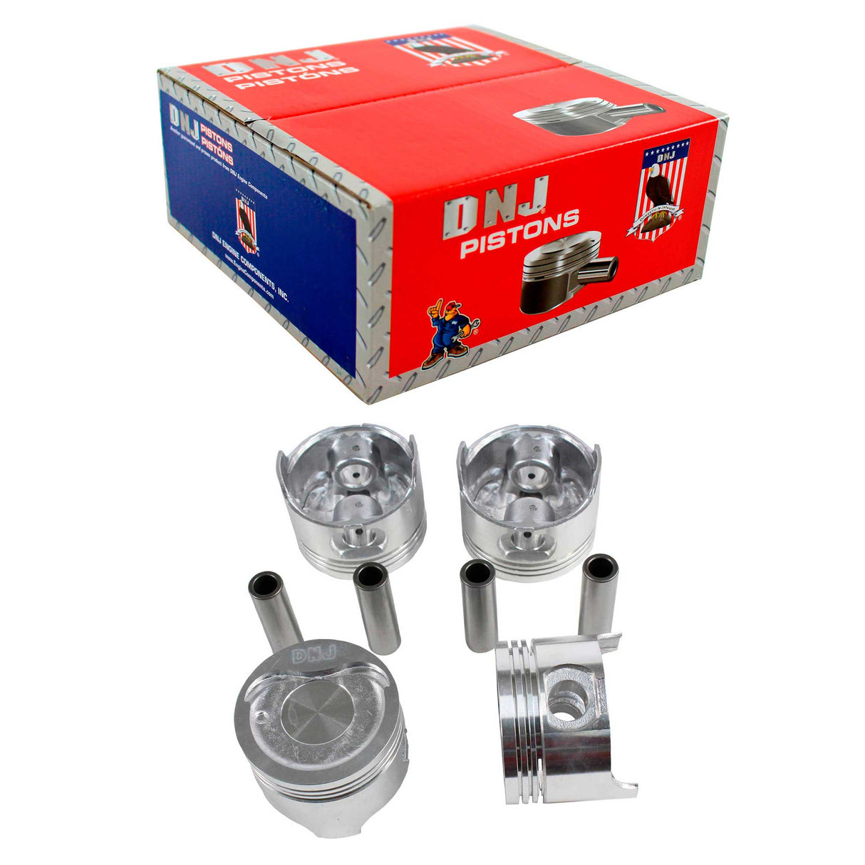 Piston Set 1981-1988 Toyota 1.5L (Oversizes Available)