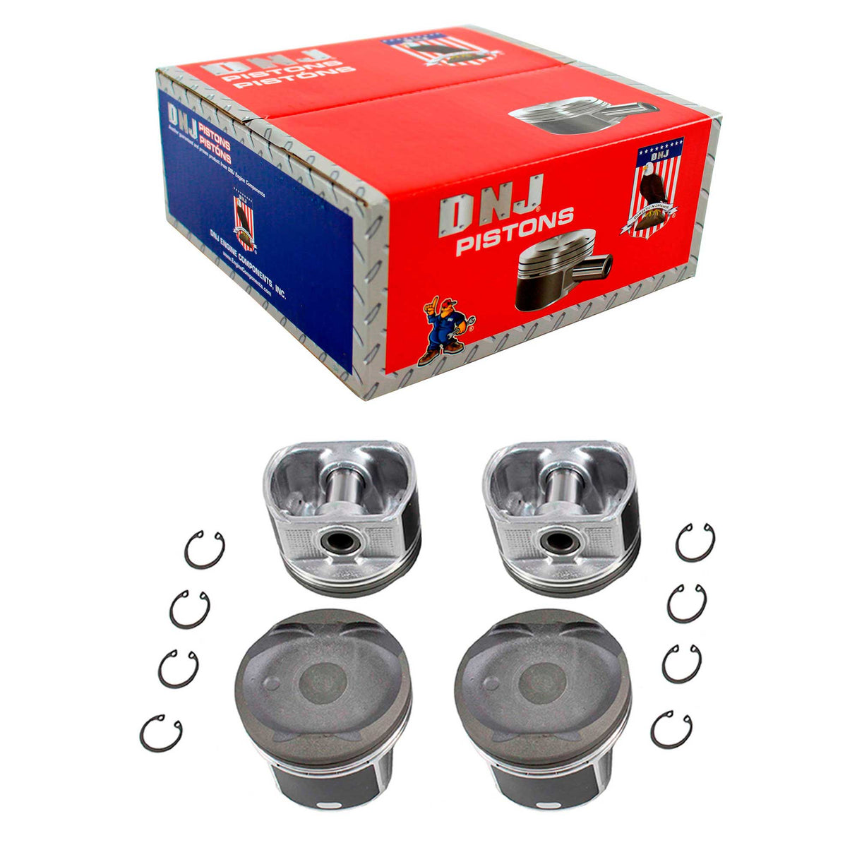 Piston Set (Oversizes Available) 2001-2003 Toyota 2.0L