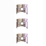 Standard size Complete Piston Set 1982-1988 Toyota 2.8L (Oversizes Available)
