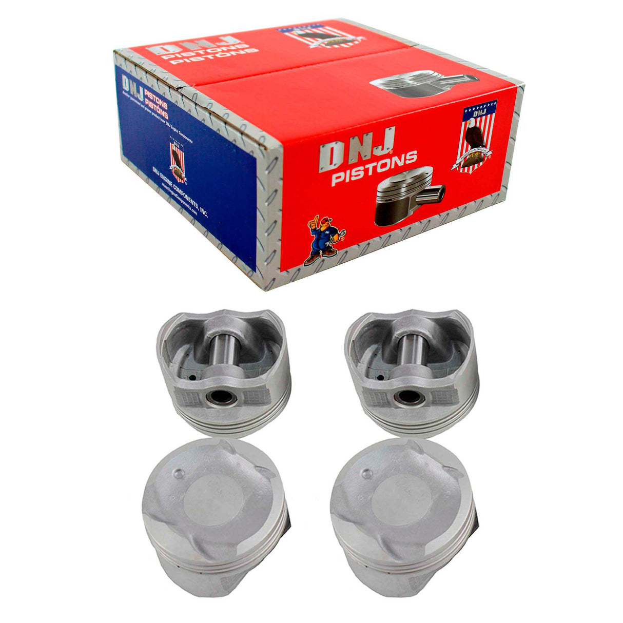 Piston Set 2001-2018 Toyota 1.5L (Oversizes Available)