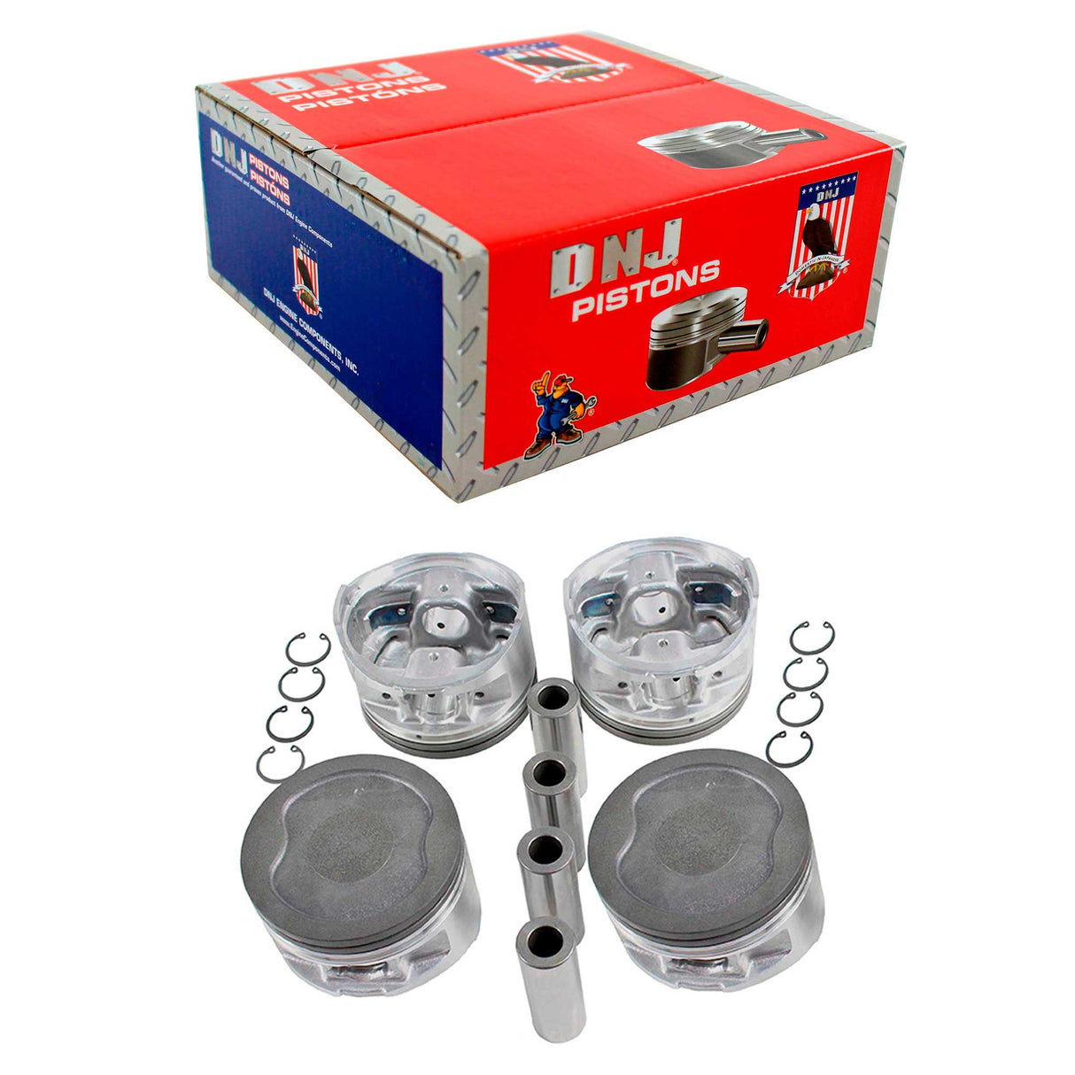 Piston Set 1991-1995 Toyota 2.4L (Oversizes Available)