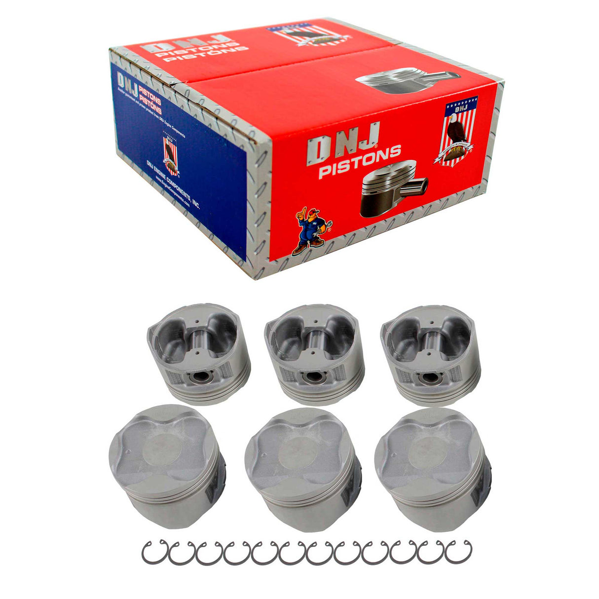 Piston Set 1992-1993 Lexus,Toyota 3.0L (Oversizes Available)