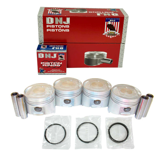 Piston and Ring Set 1985-1993 Dodge, Eagle, Hyundai, Mitsubishi, Plymouth 2.4L