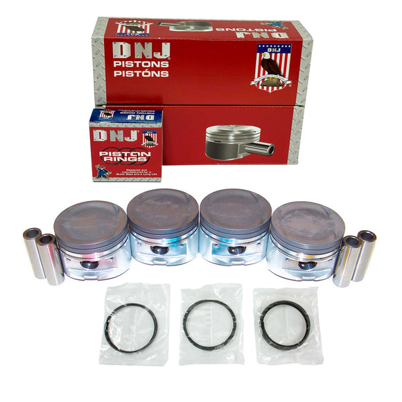 Piston and Ring Set 1995-1999 Eagle, Mitsubishi 2.0L