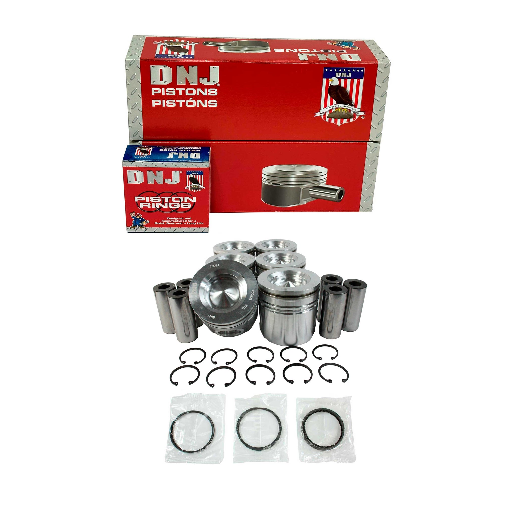 Piston and Ring Set 20072017 Dodge, Ram 6.7L