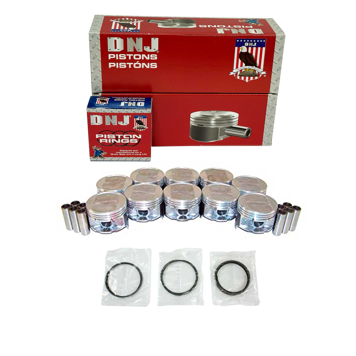 Piston and Ring Kit 1994-2003 Dodge 8.0L