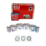 Piston and Ring Set 1984-1987 Honda 1.5L