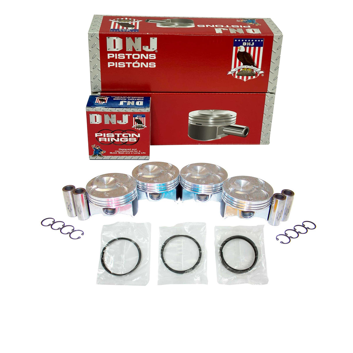 Piston and Ring Set 2002-2006 Acura, Honda 2.0L
