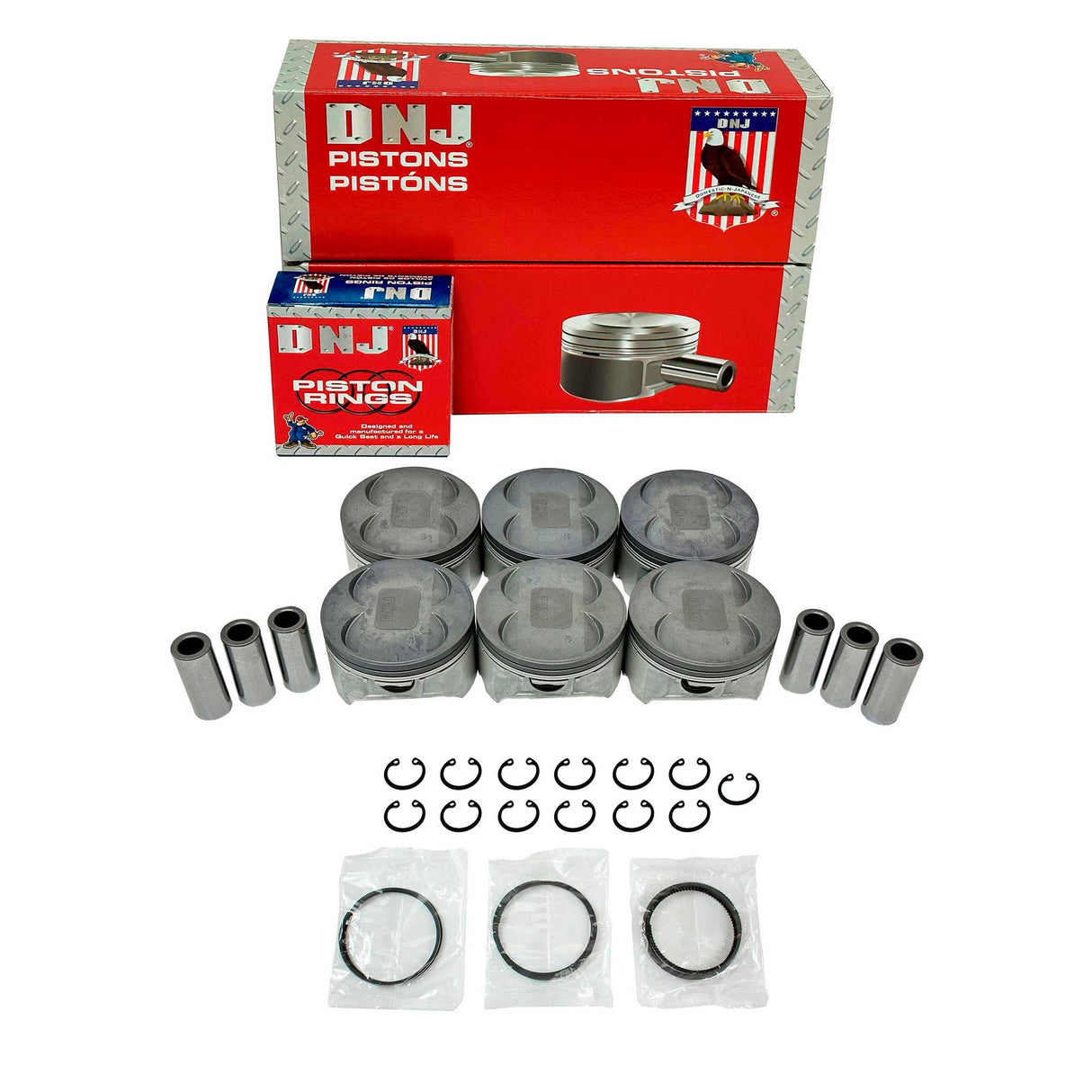 Piston and Ring Kit 2009-2014 Acura 3.7L