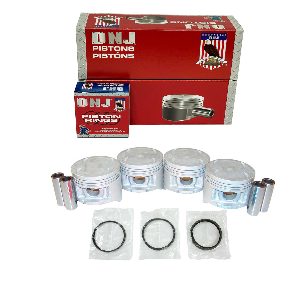 Piston and Ring Kit 1990-1991 Honda 2.1L