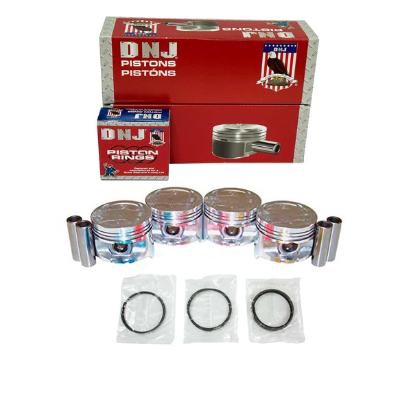 Piston and Ring Set 1988-1991 Honda 1.6L