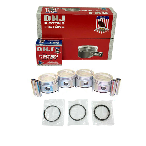 Piston and Ring Set 1993-1997 Honda, Isuzu 2.6L