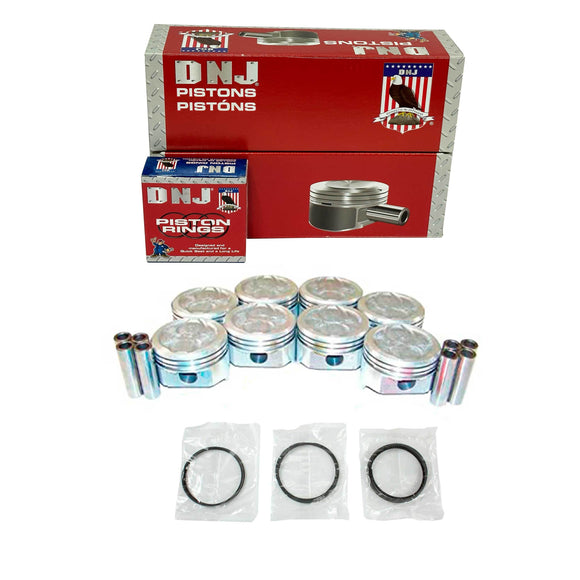 Piston and Ring Set 1967-1995 AM General, Buick, Cadillac, Chevrolet, GMC, Oldsmobile, Pontiac 5.7L
