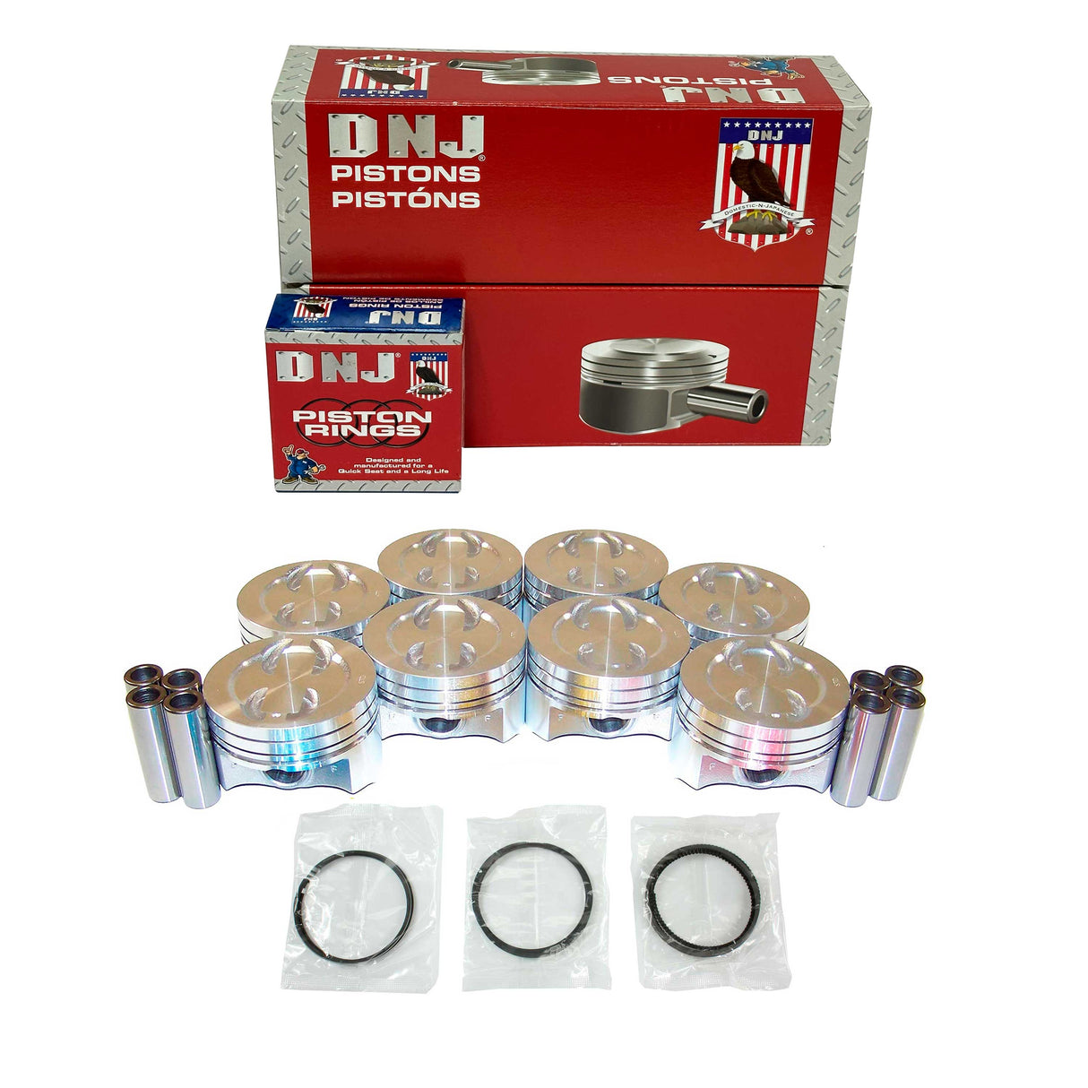 Piston and Ring Set 1996-2002 Cadillac, Chevrolet, GMC 5.7L